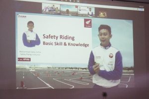 Webinar Honda Safety Riding For Goverment Sasar Dinas Koperasi UKM NTB