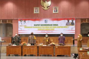 Matangkan Lomba Kampung Sehat Jilid II dan PPKM Mikro, Lakukan Pertemuan  Secara Virtual