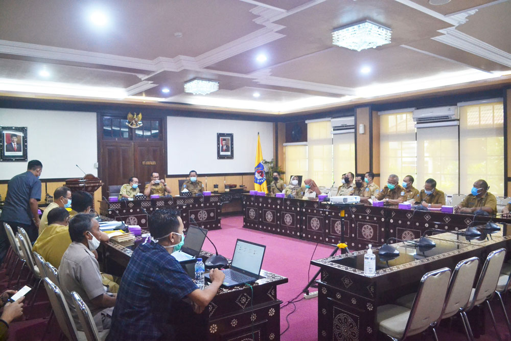 Rapat Koordinasi Penanganan Sampah di Kota Mataram