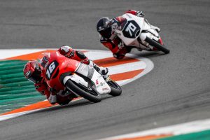 Tampil Apik, Mario Berhasil Finish Lima Besar FIM CEV Moto 3 Valencia