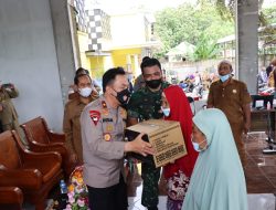 Vaksinasi Serentak di Lombok Barat, Dirangkaikan dengan Bakti Sosial Menyasar Lansia