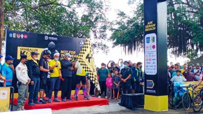 Bupati Lotim Lepas Peserta Road Bike Race Sembalun KOM 2021