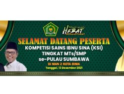 MAN 2 Kota Bima Juara Umum Kompetisi Sains Ibnu Sina HAB ke 76 Kota Bima