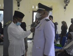 Bupati Lobar Lantik Kepala Desa Dasan Tereng Pengganti Antar Waktu