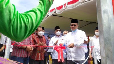 Pengelolaan Gedung Sekolah Hasil Rehab Tedampak Gempa Diresmikan