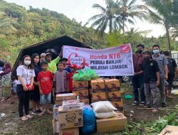 Honda NTB Salurkan Bantuan untuk Korban Banjir di Lobar