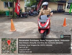 PRESEAN Honda Hadir di Kantor Dinas Sosial Sumbawa