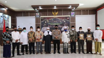 Bentuk Sinergitas Kemitraan, Polres Lombok Barat Launching Program Police Goes To Ponpes