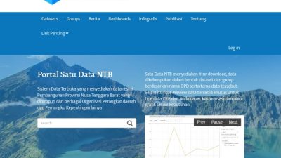 NTB Satu Data, Ikhtiar Pemerintah Sediakan Data Sektoral Berkualitas bagi Masyarakat