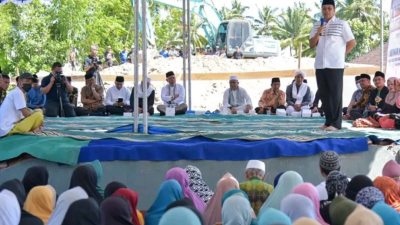 Gubernur NTB Hadiri Peletakan Batu Pertama Masjid Nurul Yaqin Masbagik