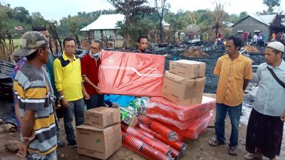 Kebakaran di Nitu Kota Bima, Gubernur NTB Perintahkan Jajaran Gercap Bantu Korban