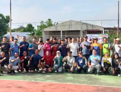 Kodim 1628 Sumbawa Barat Gelar Pertandingan Tenis Lapangan Dandim Cup IV