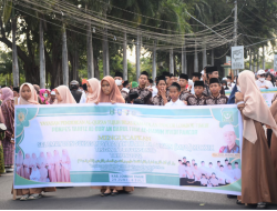 Ribuan Peserta Ikuti Pawai Ta’aruf Dari 10 Kabupaten/Kota se-NTB Jelang Pembukaan MTQ ke-29