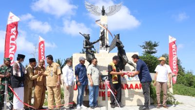 Tugu Persaudaraan Bikers Resmi jadi Ikon Destinasi Wisata Lombok Barat