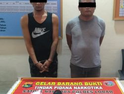 Sat Narkoba Polres Lobar Bongkar Sindikat Narkoba Antar Provinsi, Amankan 42,88 Gram Sabu