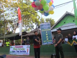 Open Turnamen Tenis Lapangan Dandim 1606/Mataram Cup 2022 Resmi di Buka Danrem 162/WB