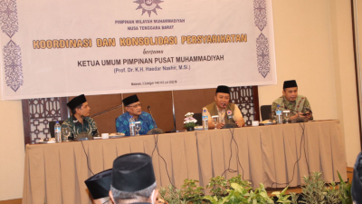 Gubernur NTB Bang Zul Silaturahmi Dengan Pimpinan Pusat Muhammadiyah