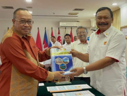 Serahkan Berkas Calon Tuan Rumah PON XXII Tahun 2028, Sekda NTB : Provinsi NTB dan NTT Calon Tuan Rumah Bersama