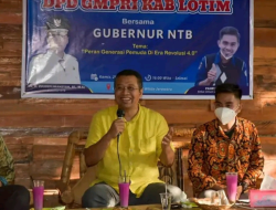 Gubernur NTB Sharing Pengalaman Beasiswa NTB Kepada Mahasiswa Lotim