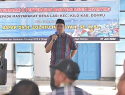 Gubernur NTB Silaturahmi dan Bantu Nelayan di Desa Lasi Kabupaten Dompu