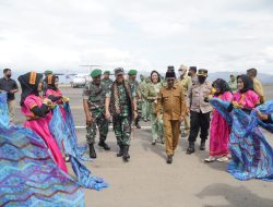 Perdana Kunjungan Kerja Danrem 162/WB disambut Muspida Kota Bima dan Kabupaten Bima.