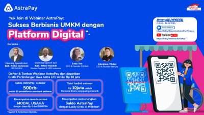 Menteri Koperasi & UKM Apresiasi AstraPay Dalam Gerakan Mendukung UMKM Mengoptimalisasi Platform Digital