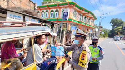 Kedepankan Cara Preemtif dan Preventif, Langkah Satgas Ops Patuh Polres Lobar Budayakan Tertib Berlalulintas