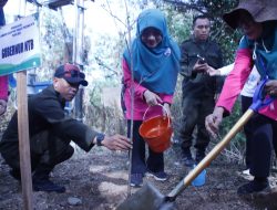 Ketua TP. PKK Provinsi NTB Gelar Penghijaun di Pantai Lakey