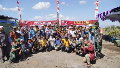 Proyek Bantuan Pompa Hidran di Dompu, Wujud Perhatian TNI AD terhadap Masyarakat.
