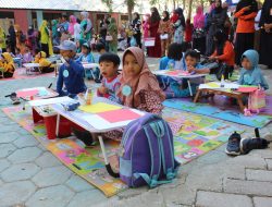 Lomba  Melipat Kertas Origami di Hari Anak Nasional Tahun 2022