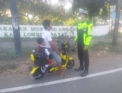 Sepeda Listrik Kian Menjamur, Satlantas Polres Lombok Barat Kedepankan Edukasi