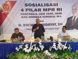 Rachmat Hidayat Sosialisasikan Empat Pilar Kebangsaan di Pulau Seribu Masjid