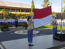 Edukasi Ops Zebra Rinjani 2022, Selaku Pembina Upacara di Sekolah, Polres Lobar Ingatkan Fatalitas Kecelakaan Lalu Lintas