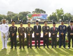 Upacara HUT TNI ke-77, Berlangsung Khidmat