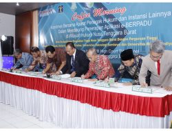 Pemprov NTB Siap Terapkan e-Berpadu, Sistem Peradilan Modern Berbasis Elektronik