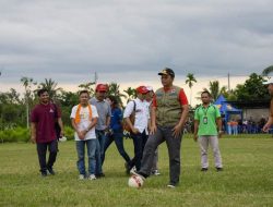 Buka Turnamen Gemilang Cup, Bang Zul : Sepakbola itu Mencari Sahabat Bukan Ajang Berkelahi