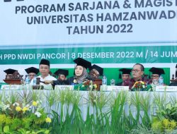 Gubernur NTB Bang Zul Hadiri Acara Wisuda VII Program Sarjana dan Magister Universitas Hamzanwadi