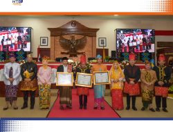 Rapat Paripurna HUT ke-64 NTB, Gubernur Paparkan Keberhasilan Program Unggulan NTB Gemilang