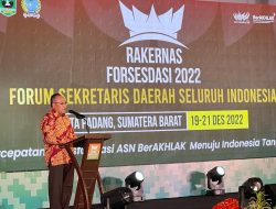 Wujudkan Peran Strategis, Sekda NTB Hadiri Rakernas Forsesdasi