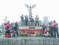 Gathering Akhir Tahun, Astra Ajak Jurnalis Touring ke Tugu Bikers