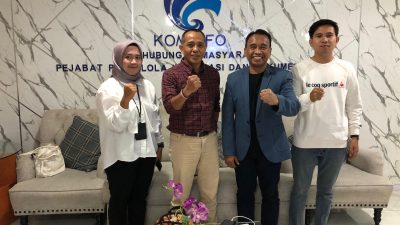 Doktor Najm Kadis Kominfotik NTB Koordinasi Bersama Kemkominfo RI