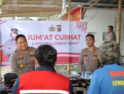 Jumat Curhat Kapolres Lombok Barat Bersama Kopaja di Pelabuhan Lembar, Kedepan Intensifkan KRYD