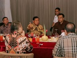 Gubernur Bang Zul dan Menhan Prabowo Subianto Bahas Pembangunan dan Persoalan Peremajaan Militer NTB