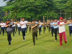 Peringati HUT Ke-62 Korem 162/WB, Gelar SKJ 88 dan Olah raga bersama