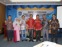 Rapat Koordinasi Forum OPD Sektor Koperasidan UMKM dengan Kabupaten Kota Se NTB