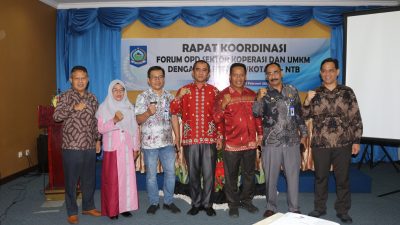 Rapat Koordinasi Forum OPD Sektor Koperasidan UMKM dengan Kabupaten Kota Se NTB
