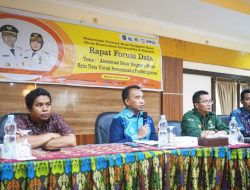 Doktor Najam Buka Rapat Forum Data “Akselerasi NTB, Satu Data Untuk Perencanaan Pembangunan”