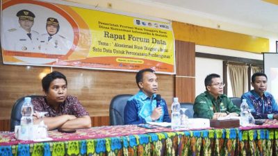 Doktor Najam Buka Rapat Forum Data “Akselerasi NTB, Satu Data Untuk Perencanaan Pembangunan”