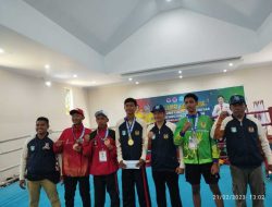 Lombok Barat Raih Tiga Medali Emas Cabor Kickboxing, Dompu Runner Up