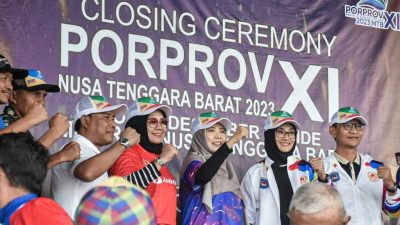 Wagub Ummi Rohmi Tutup Porprov XI NTB 2023